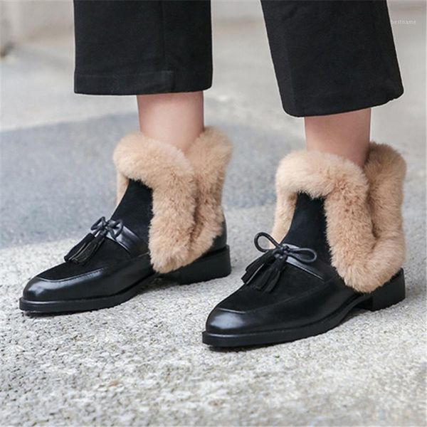 boots winter shoes women's ankle genuine leather keep warm butterfly-knot casual basic femme1, Black
boots winter shoes women's ankle genuine leather keep warm butterfly-knot casual basic femme1, Black