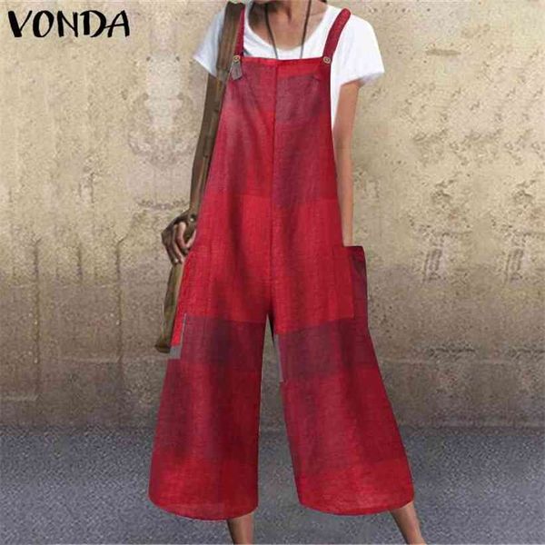 vonda women retro jumpsuit 2021 summer square collar printed rompers 5xl casual office overalls fashion long wide leg pants, Black;white
vonda women retro jumpsuit 2021 summer square collar printed rompers 5xl casual office overalls fashion long wide leg pants, Black;white