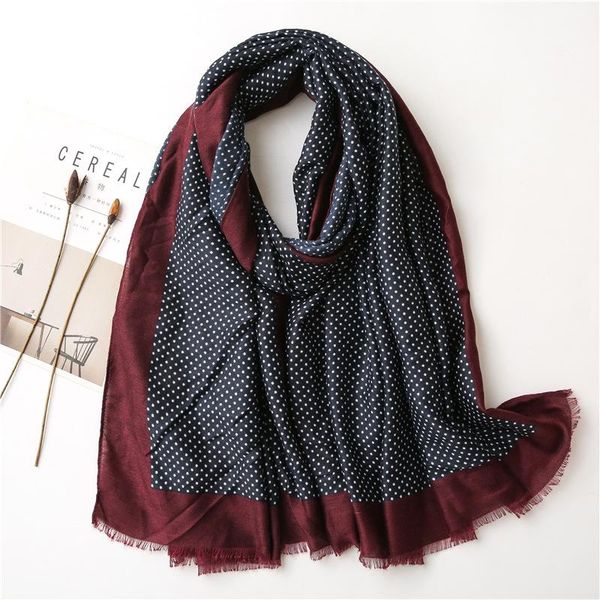 autumn scarf for women head bandana scarves polka dot point pattern shawls wraps stole female hijab foulard, Blue;gray
autumn scarf for women head bandana scarves polka dot point pattern shawls wraps stole female hijab foulard, Blue;gray
