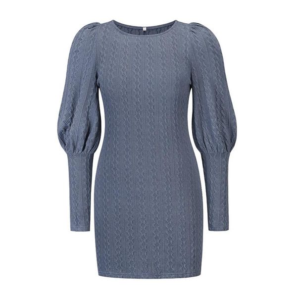 casual dresses women ladies bodycon slim dress long lantern sleeves o-neck solid stretch pencil party mini autumn winter vestidos, Black;gray
casual dresses women ladies bodycon slim dress long lantern sleeves o-neck solid stretch pencil party mini autumn winter vestidos, Black;gray