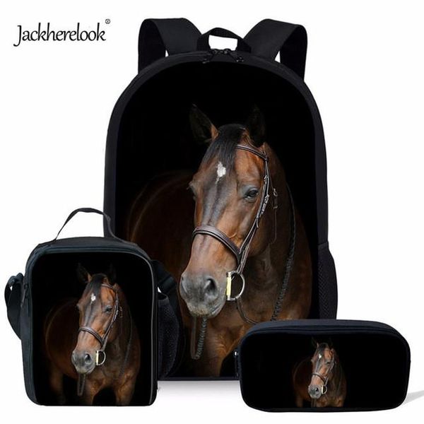 jackherelook large capacity backpack 3pcs/set wild horses design school bags for boys primary students satchel mochila escolar
jackherelook large capacity backpack 3pcs/set wild horses design school bags for boys primary students satchel mochila escolar