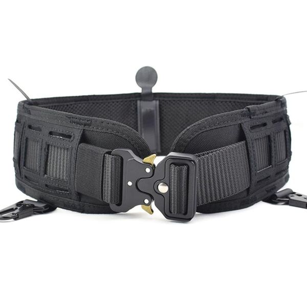 belts adjustable sport belt men padded waist quick release combat cs equipment battle hunting, Black;brown
belts adjustable sport belt men padded waist quick release combat cs equipment battle hunting, Black;brown