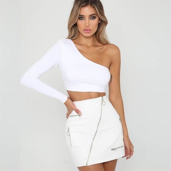 red white t-shirt for female bustier crop t shirt casual one off shoulder long sleeve women summer tshirt 210522
red white t-shirt for female bustier crop t shirt casual one off shoulder long sleeve women summer tshirt 210522