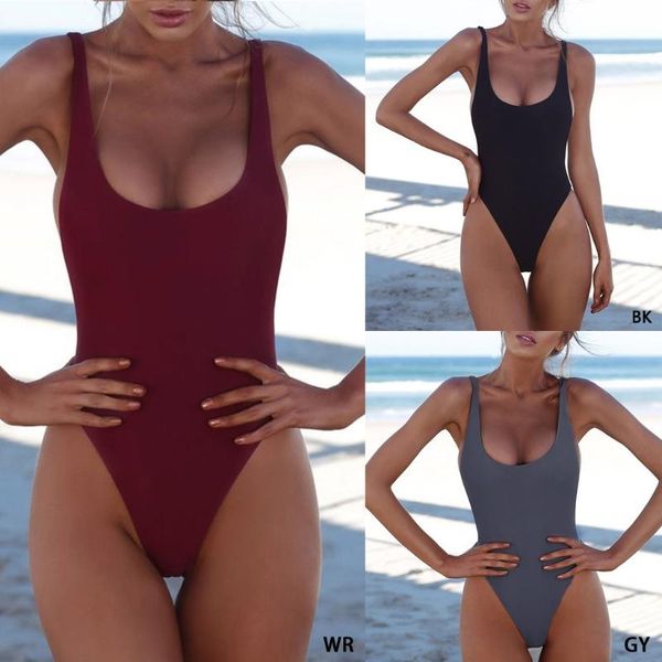women's swimwear thong 2021 one piece swimsuit solid female black women backless white brazilian monokini bathing suit xl, White;black
women's swimwear thong 2021 one piece swimsuit solid female black women backless white brazilian monokini bathing suit xl, White;black