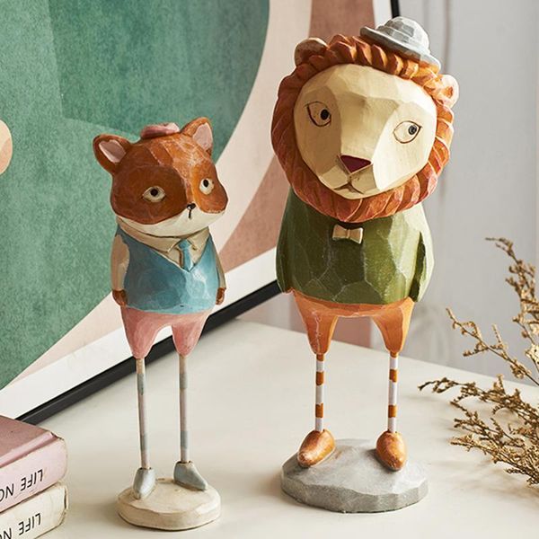 decorative objects & figurines nordic high-foot simulation animal decorations resin crafts home accessories children room cute creative desk
decorative objects & figurines nordic high-foot simulation animal decorations resin crafts home accessories children room cute creative desk