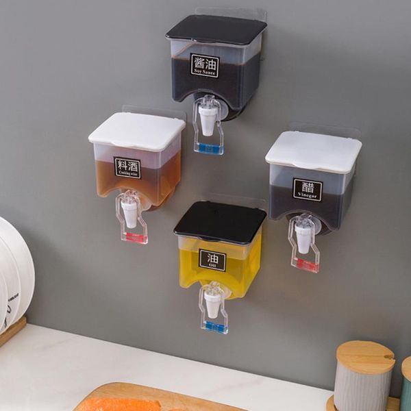 storage bottles & jars wall-mounted oil bottle can kitchen transparent liquid seasoning tank leak-proof pot soy sauce vinegar organizer cont
storage bottles & jars wall-mounted oil bottle can kitchen transparent liquid seasoning tank leak-proof pot soy sauce vinegar organizer cont