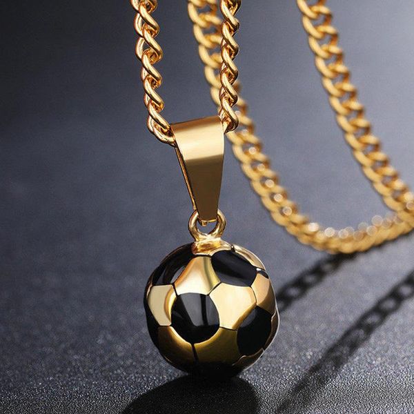 pendant necklaces gold football necklace mens sports stainless steel steampunk chain hip hop rock jewelry 2021 wholesale, Silver
pendant necklaces gold football necklace mens sports stainless steel steampunk chain hip hop rock jewelry 2021 wholesale, Silver