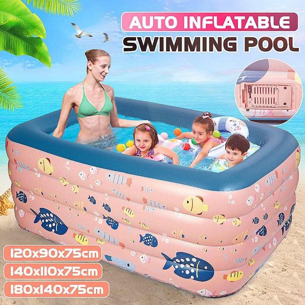 pool & accessories 120cm/140cm/180cm rectangular inflatable swimming kids paddling 4 layers pvc pink bathing tub outdoor summer
pool & accessories 120cm/140cm/180cm rectangular inflatable swimming kids paddling 4 layers pvc pink bathing tub outdoor summer