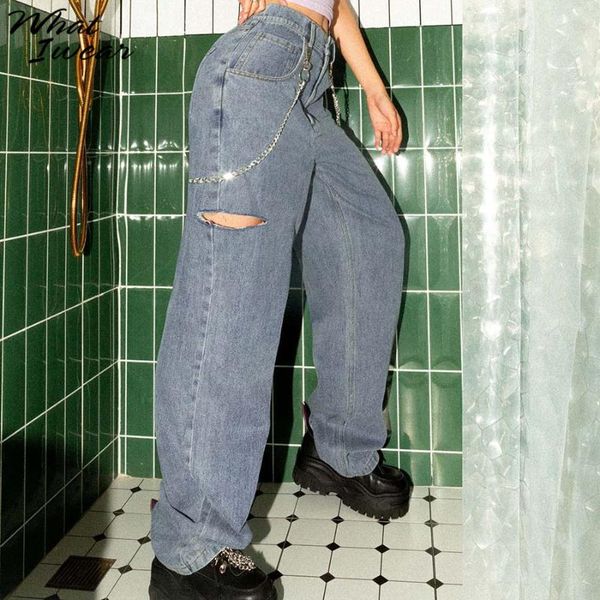 women's pants & capris women casual jeans fashion hole high waist straight pant slim streetwear femme bottoms lady trousers 2021, Black;white
women's pants & capris women casual jeans fashion hole high waist straight pant slim streetwear femme bottoms lady trousers 2021, Black;white