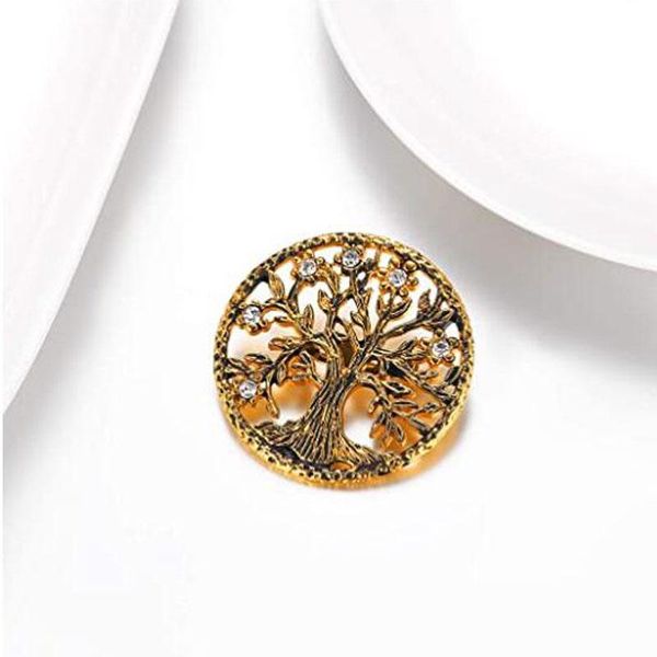 pins, brooches vintage metal tree of life charm corsage pin fashion concise gold color flower badge for male/female jewelry accessories gift, Gray
pins, brooches vintage metal tree of life charm corsage pin fashion concise gold color flower badge for male/female jewelry accessories gift, Gray