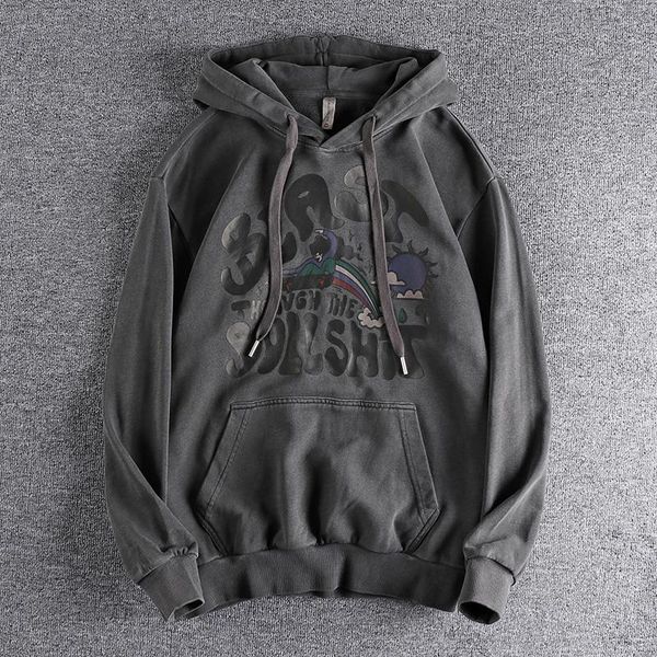 men's hoodies & sweatshirts hooded coat fashion autumn winter loose off shoulder sleeve casual print outerwear 512, Black
men's hoodies & sweatshirts hooded coat fashion autumn winter loose off shoulder sleeve casual print outerwear 512, Black