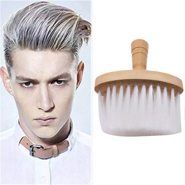 hair brushes 1pcs pro wooden handle cutting hairdressing stylist salon care neck duster clean broken brush barbers tools, Silver
hair brushes 1pcs pro wooden handle cutting hairdressing stylist salon care neck duster clean broken brush barbers tools, Silver