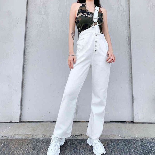 women's jeans xuxi streetwear vintage white one shoulder suspenders cowboy pants women high waist loose thin straight trousers summer f, Blue
women's jeans xuxi streetwear vintage white one shoulder suspenders cowboy pants women high waist loose thin straight trousers summer f, Blue