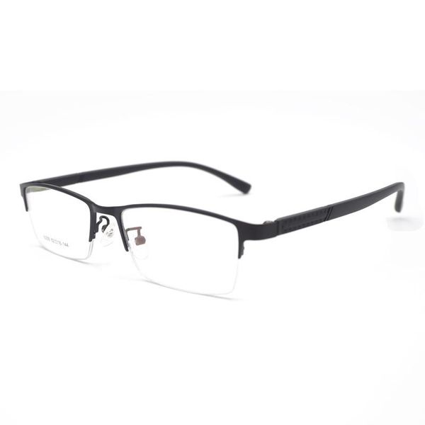 fashion sunglasses frames frame myopia glasses holder flat mirror metal eyeglass men's half designer optical 6209, Black
fashion sunglasses frames frame myopia glasses holder flat mirror metal eyeglass men's half designer optical 6209, Black