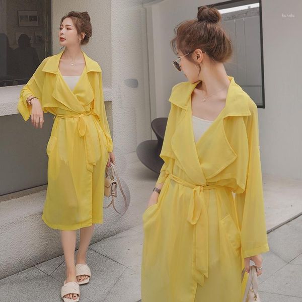 women's trench coats air-conditioning thin cool coat windbreaker fashion liyuan 2021 autumn collection, Tan;black
women's trench coats air-conditioning thin cool coat windbreaker fashion liyuan 2021 autumn collection, Tan;black