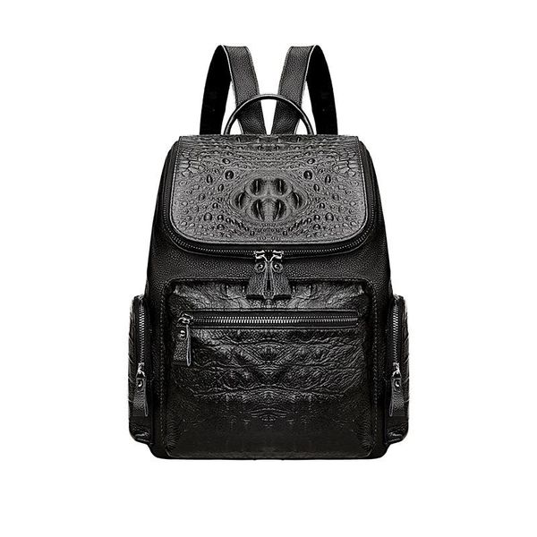 backpack crocodile pattern cowhide men's multi-functional male business travel bag design shoulder water proof
backpack crocodile pattern cowhide men's multi-functional male business travel bag design shoulder water proof