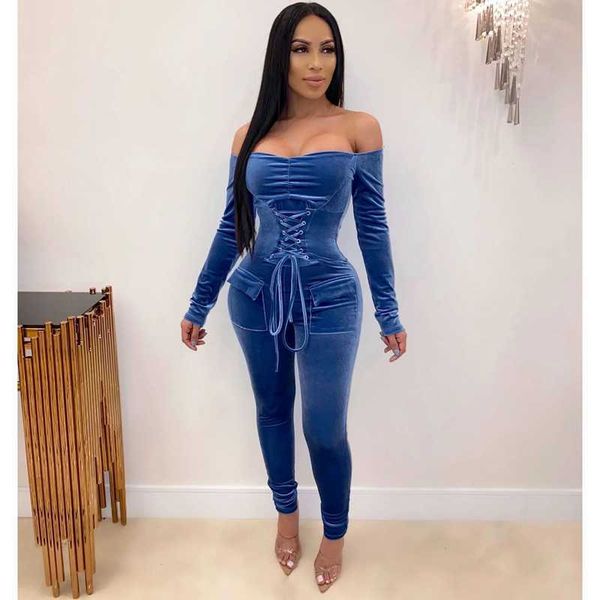 off shoulder velvet women long sleeve romper bodycon lace up skinny night club party jumpsuit overalls, Black;white
off shoulder velvet women long sleeve romper bodycon lace up skinny night club party jumpsuit overalls, Black;white