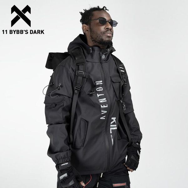 11 bybb's dark multi pock men windbreaker 2020 hip hop streetwear outdoor techwear ets harajuku cargo coats, Black;brown
11 bybb's dark multi pock men windbreaker 2020 hip hop streetwear outdoor techwear ets harajuku cargo coats, Black;brown