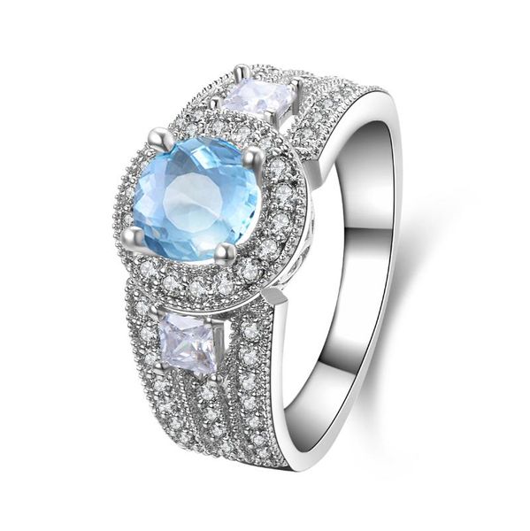 1.25 ct natural sky blue z ring for women 925 sterling silver gemstone luxury engagement jewelry cluster rings, Golden;silver
1.25 ct natural sky blue z ring for women 925 sterling silver gemstone luxury engagement jewelry cluster rings, Golden;silver