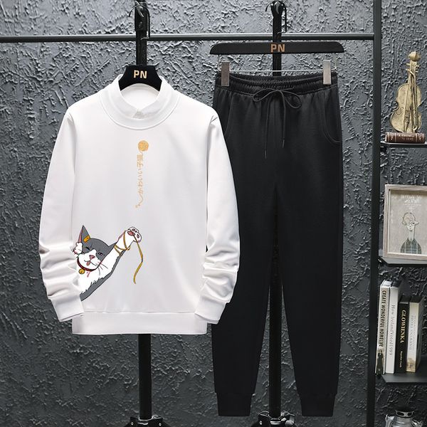 mens sweater 2021 autumn men's round long sleeve t-shirt loose korean trend version handsome fashion two piece sweater men, Black
mens sweater 2021 autumn men's round long sleeve t-shirt loose korean trend version handsome fashion two piece sweater men, Black