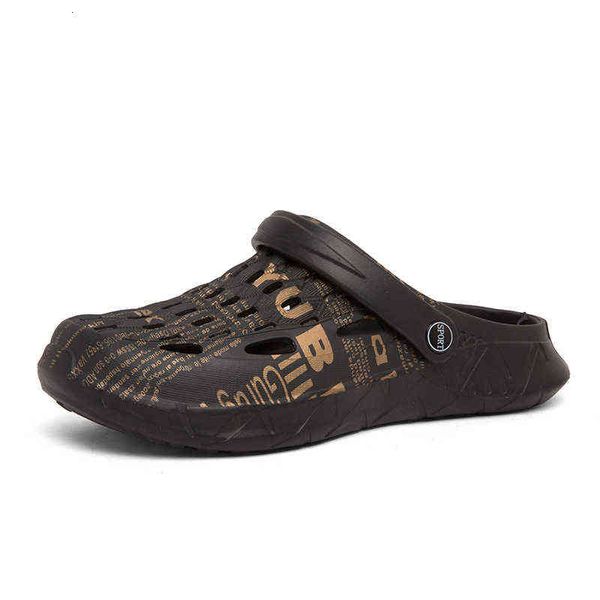 men's cave shoes beach baotou summer leisure fashion breathable outer wear soft sole style big head slippers men, Black
men's cave shoes beach baotou summer leisure fashion breathable outer wear soft sole style big head slippers men, Black