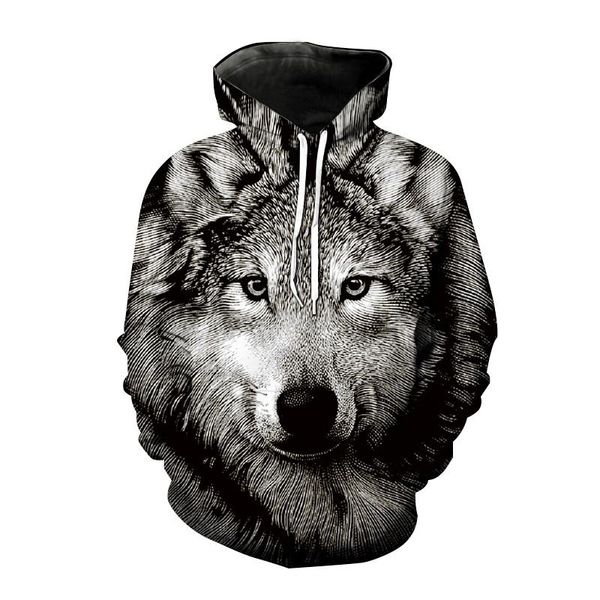men's hoodies & sweatshirts animal wolf 3d print men women fashion hooded sweatshirt casual hip hop hoodie pullover trendy coat, Black
men's hoodies & sweatshirts animal wolf 3d print men women fashion hooded sweatshirt casual hip hop hoodie pullover trendy coat, Black