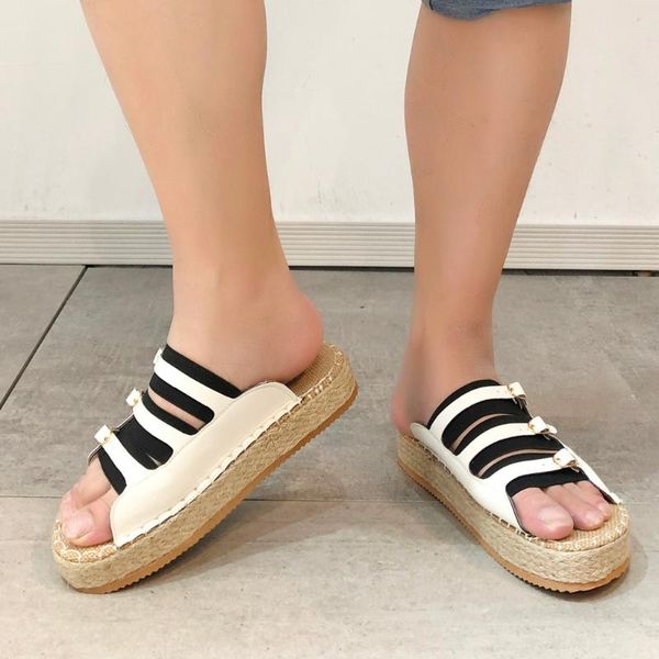 women's platform sandals casual shoes ankle buckle strap open toe summer beach for ladies slippers, Black
women's platform sandals casual shoes ankle buckle strap open toe summer beach for ladies slippers, Black
