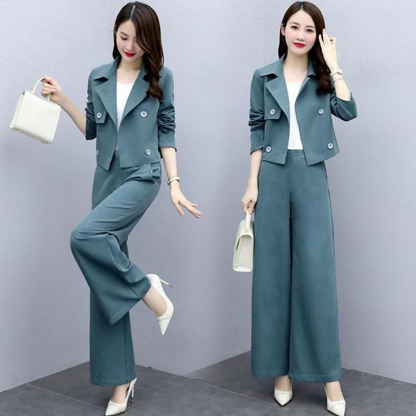 women's two piece pants european station female fall small coat, casual fashion, fine western style, loose suit pants dj50, White
women's two piece pants european station female fall small coat, casual fashion, fine western style, loose suit pants dj50, White
