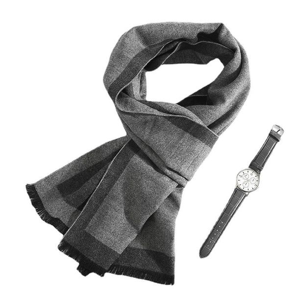 scarves 2021 fashion quality scarf men's autumn and winter thickened warm cashmere business long classic shawl, Blue;gray
scarves 2021 fashion quality scarf men's autumn and winter thickened warm cashmere business long classic shawl, Blue;gray
