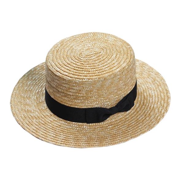 summer women's boater beach hat female casual wide side panama hats lady classic flat bowknot straw sun cap women fedora, Blue;gray
summer women's boater beach hat female casual wide side panama hats lady classic flat bowknot straw sun cap women fedora, Blue;gray