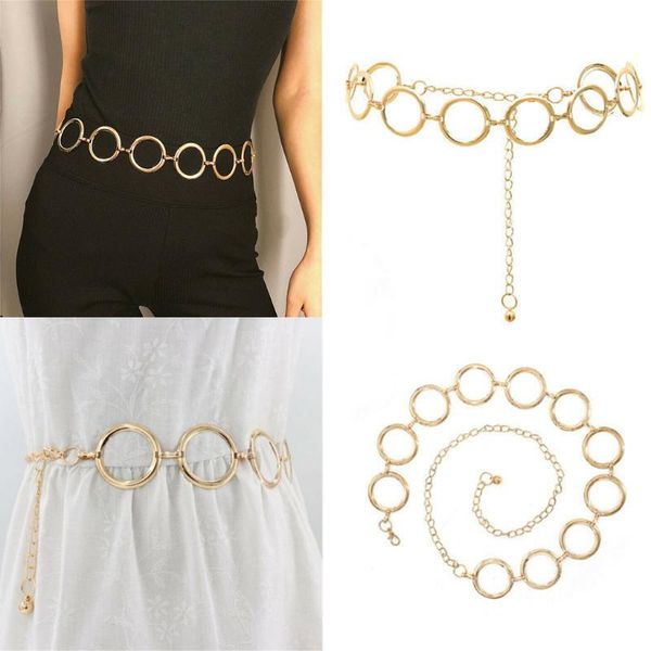 belts y25 women vintage gold flower circle waistband metal waist chain belt wide, Black;brown
belts y25 women vintage gold flower circle waistband metal waist chain belt wide, Black;brown