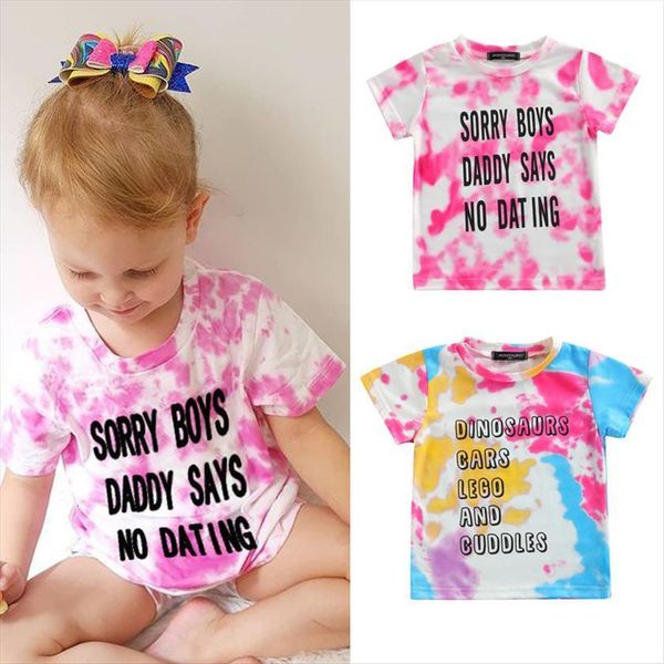 0 5y summer toddler girls boys t shirts letter tie dye printed short sleeve pullover 2 colors, Blue
0 5y summer toddler girls boys t shirts letter tie dye printed short sleeve pullover 2 colors, Blue