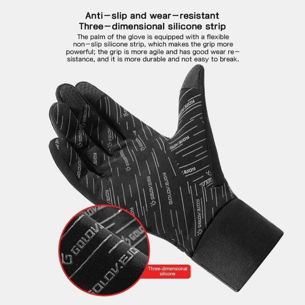 cycling gloves touch screen warm men&women with zipper pockets winter ski & snowboard1, Black
cycling gloves touch screen warm men&women with zipper pockets winter ski & snowboard1, Black