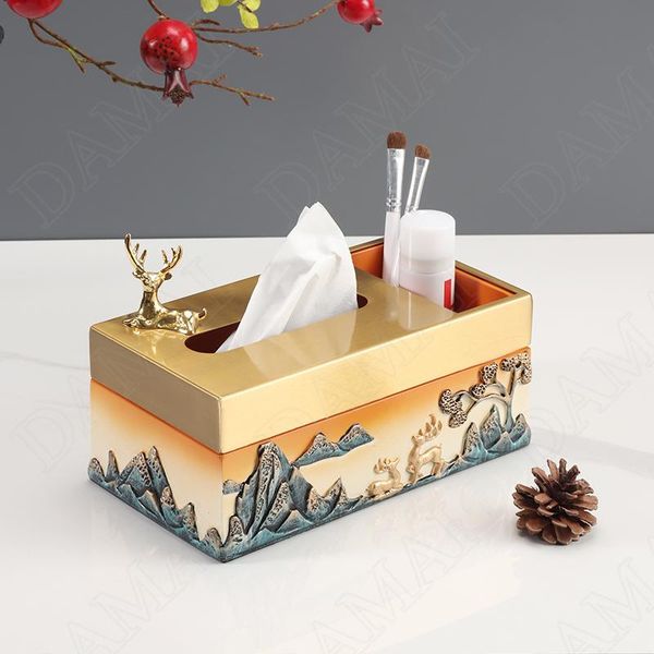 tissue boxes & napkins european resin box elk relief decorative living room deskpaper creativity bedroom remote control storage
tissue boxes & napkins european resin box elk relief decorative living room deskpaper creativity bedroom remote control storage