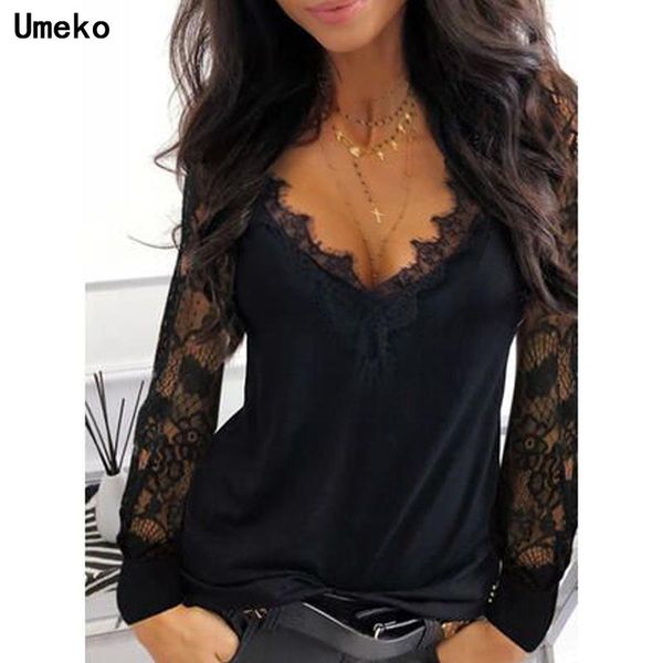 women's t-shirt 2021 casual v-neck lace long sleeve women spring clothes y2k solid color black tee shirt office lady blouse, White
women's t-shirt 2021 casual v-neck lace long sleeve women spring clothes y2k solid color black tee shirt office lady blouse, White