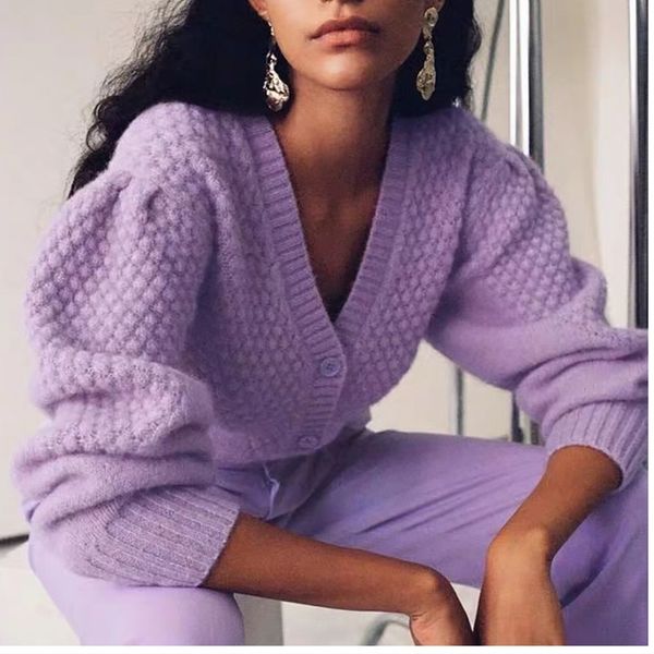women's knits & tees early spring knit cardigan women single breasted coat v-neck puff sleeve knitted outwear lady clothes, White
women's knits & tees early spring knit cardigan women single breasted coat v-neck puff sleeve knitted outwear lady clothes, White
