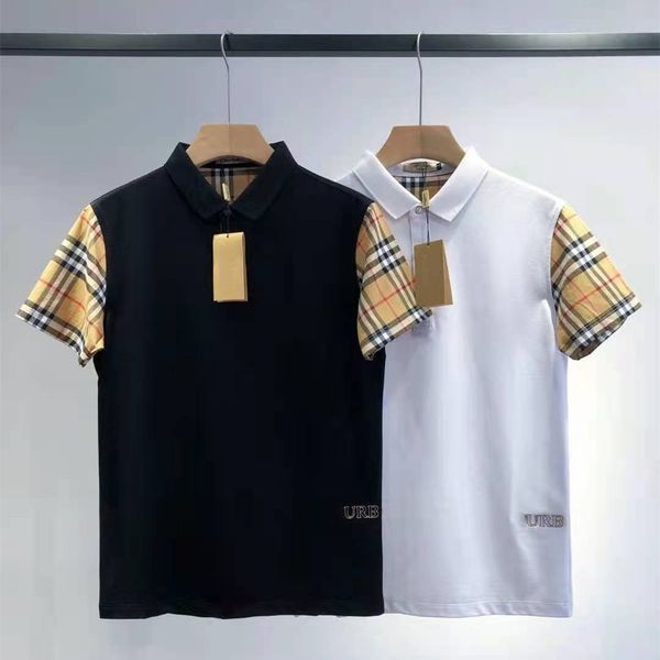 fashion polo shirt 2021 spring and summer plaid sleeve men's embroidery war horse lapel short t-shirt 032603, White;black
fashion polo shirt 2021 spring and summer plaid sleeve men's embroidery war horse lapel short t-shirt 032603, White;black