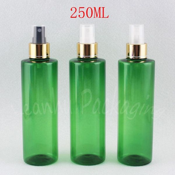 storage bottles & jars 250ml green plastic bottle with gold spray pump , 250cc empty cosmetic container toner / water packaging ( 25 pc/lot
storage bottles & jars 250ml green plastic bottle with gold spray pump , 250cc empty cosmetic container toner / water packaging ( 25 pc/lot