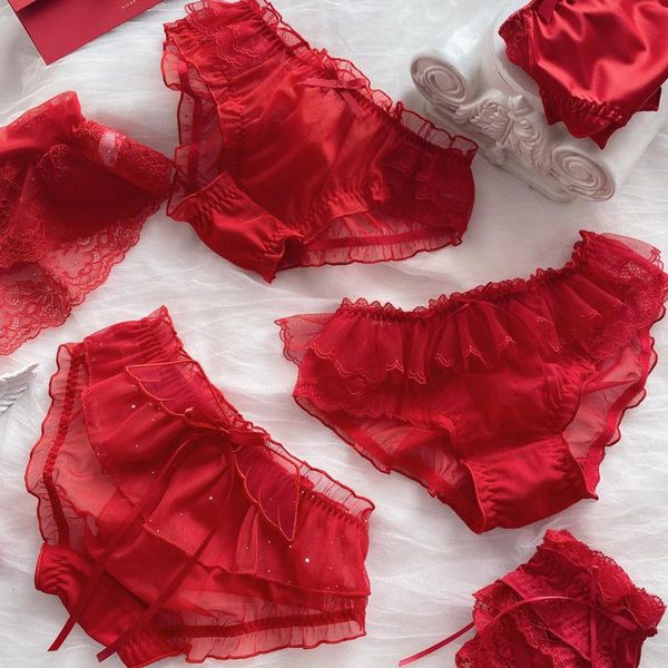 women's panties japanese sweet milk silk underwear strings seamless big red lace cotton crotch lingerie tanga, Black;pink
women's panties japanese sweet milk silk underwear strings seamless big red lace cotton crotch lingerie tanga, Black;pink