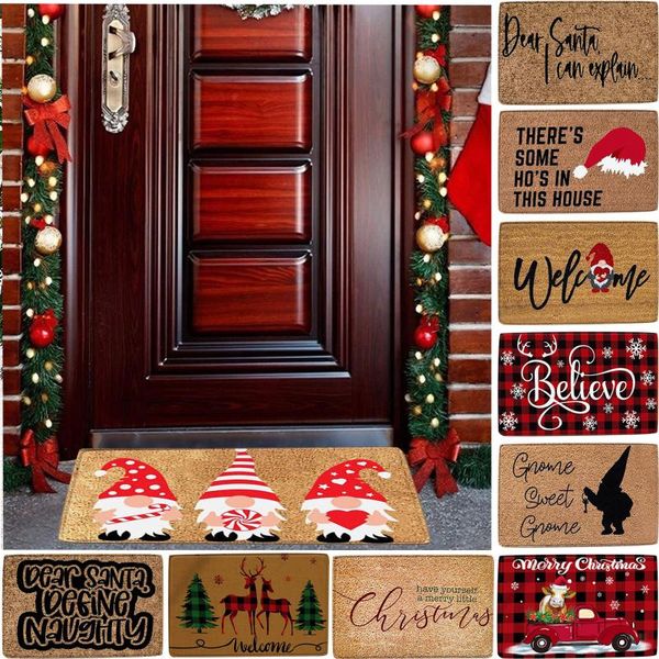carpets christmas festival decoration front door carpet indoor outdoor anti-skid mat gift xmas decors 2022 year navidad
carpets christmas festival decoration front door carpet indoor outdoor anti-skid mat gift xmas decors 2022 year navidad
