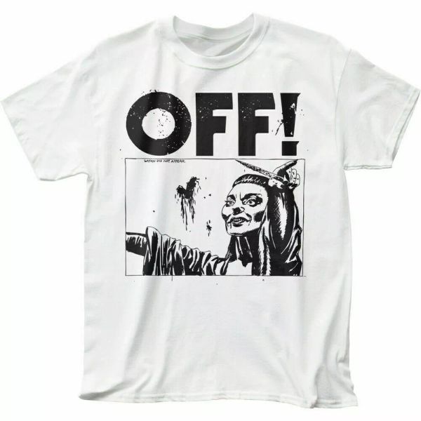 off satan did not appear t shirt mens licensed rock n roll band retro tee white, White;black
off satan did not appear t shirt mens licensed rock n roll band retro tee white, White;black