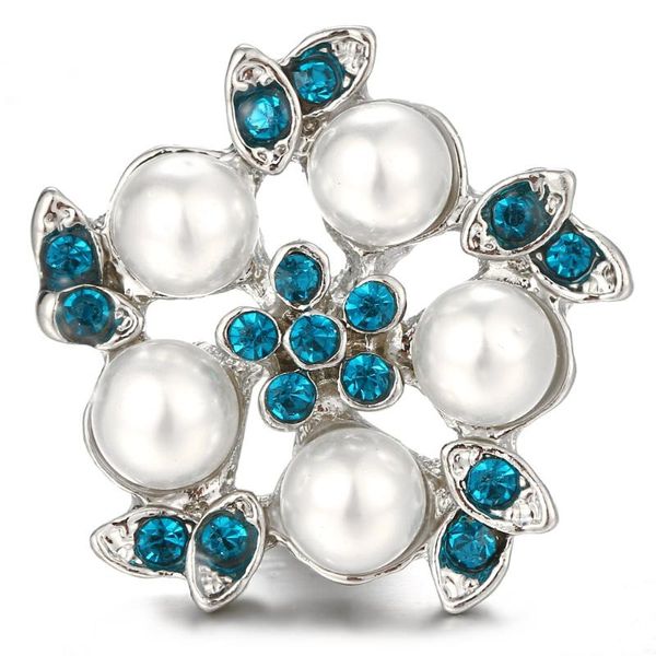 cuff snap jewelry for women crystal flower pearl metal 18mm buttons fit ginger 20mm bracelet bangles sb0120, White
cuff snap jewelry for women crystal flower pearl metal 18mm buttons fit ginger 20mm bracelet bangles sb0120, White