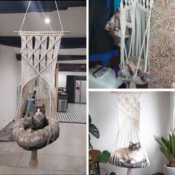 cat beds & furniture hand-woven hammock hanging basket swing pet flower mesh cage nest bed toy
cat beds & furniture hand-woven hammock hanging basket swing pet flower mesh cage nest bed toy