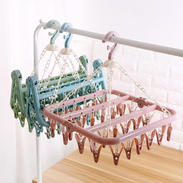hangers & racks 32 clip multifunction folding drying rack underwear socks dual hook home hanger laundry tools hanging clothes
hangers & racks 32 clip multifunction folding drying rack underwear socks dual hook home hanger laundry tools hanging clothes