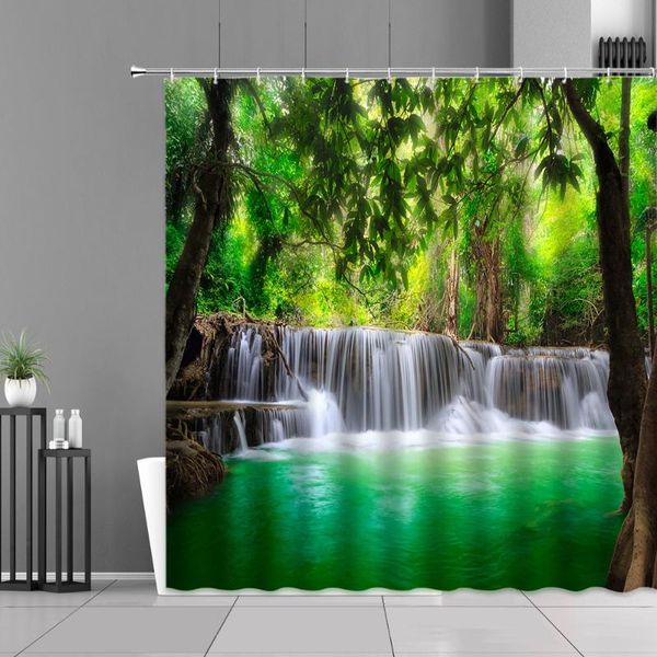 shower curtains natural landscape curtain waterfall green tree forest scenery bathroom decor waterproof home decors wall cloth
shower curtains natural landscape curtain waterfall green tree forest scenery bathroom decor waterproof home decors wall cloth