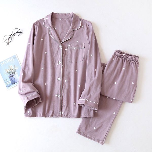 autumn & winter knitted cotton pajamas set womens loose lapel thin homewear cotton long-sleeved large size soft living clothes, Black;red
autumn & winter knitted cotton pajamas set womens loose lapel thin homewear cotton long-sleeved large size soft living clothes, Black;red