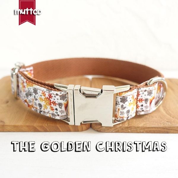10pcs/lot muttco wholesale self-design personalized collar the golden christmas dog collars leashes 5 sizes udc061 &
10pcs/lot muttco wholesale self-design personalized collar the golden christmas dog collars leashes 5 sizes udc061 &