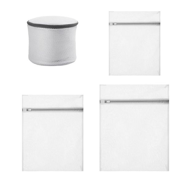 laundry bags 4pcs washing machine bag mesh storage basket for underwear bra socks dirty clothes organizer
laundry bags 4pcs washing machine bag mesh storage basket for underwear bra socks dirty clothes organizer