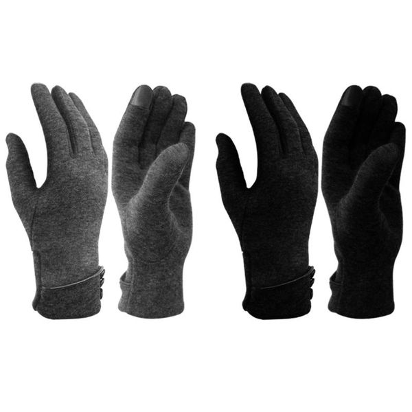 five fingers gloves womens lady winter sports training warm touch screen phone windproof lined thick female, Blue;gray
five fingers gloves womens lady winter sports training warm touch screen phone windproof lined thick female, Blue;gray