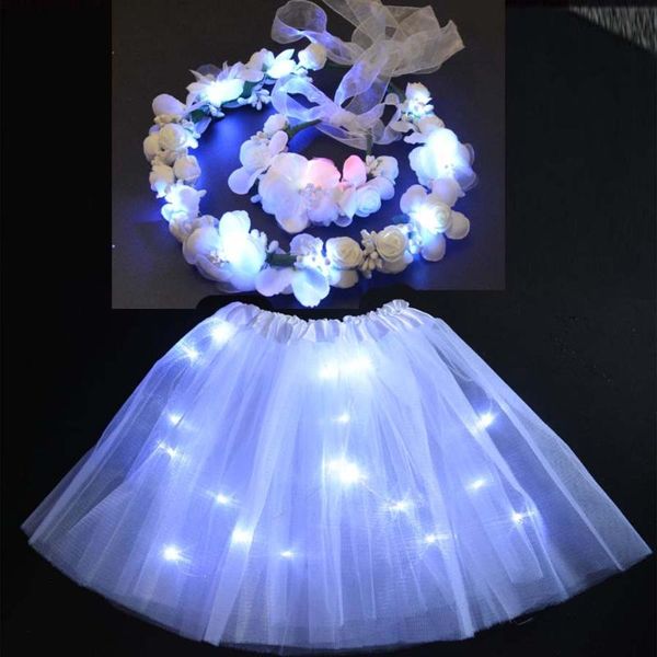 party decoration women girl fairy princess flower crown wreath headband light tutu skirt wedding glow led gift birthday
party decoration women girl fairy princess flower crown wreath headband light tutu skirt wedding glow led gift birthday